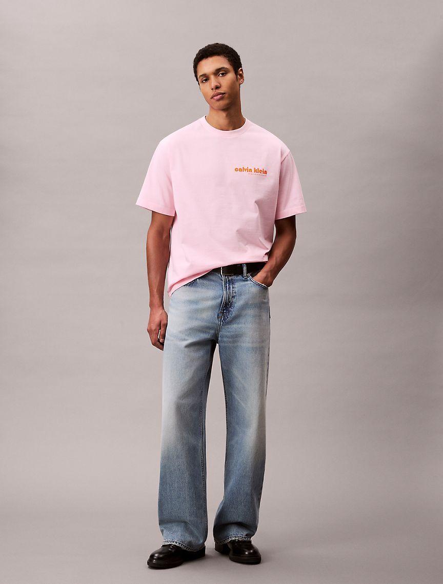 Round Logo Graphic Classic T-Shirt  Product Image
