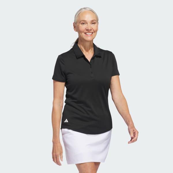 Women's Solid Performance Short Sleeve Polo Shirt Product Image