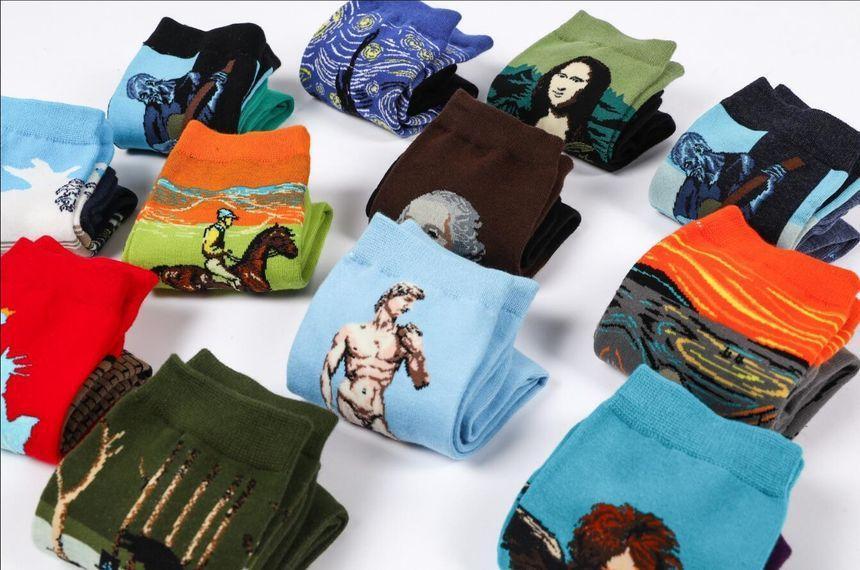 Painting Print Socks Product Image