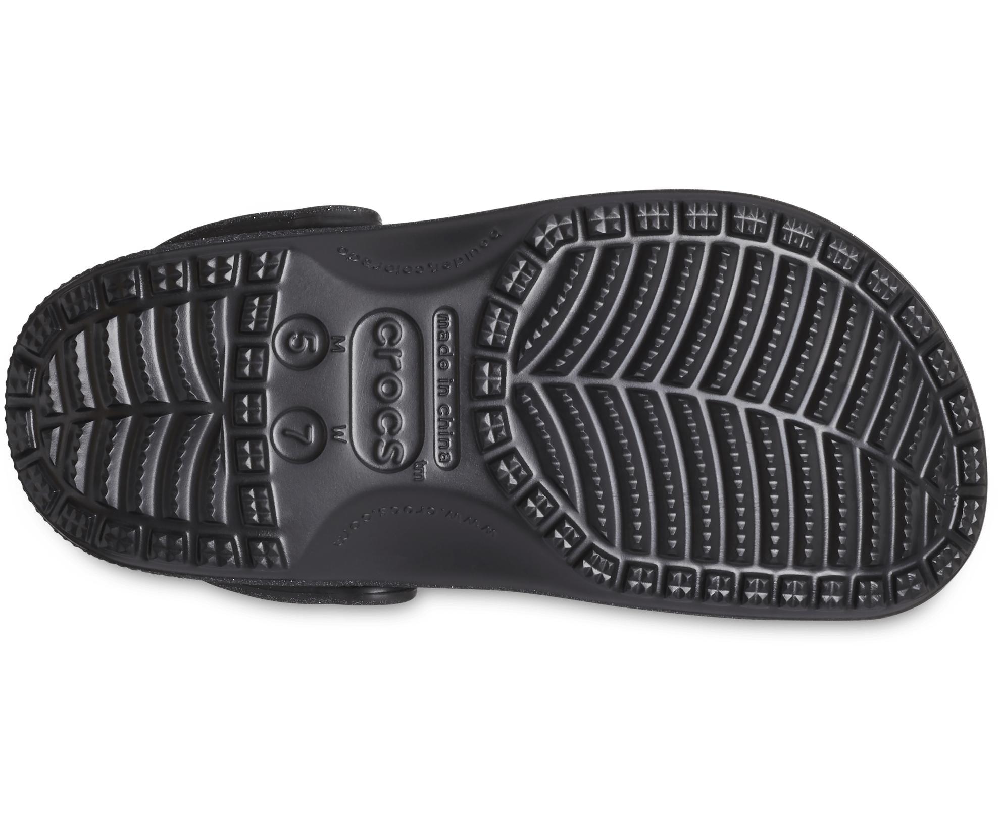 Crocs Womens Classic Glitter Clogs Product Image