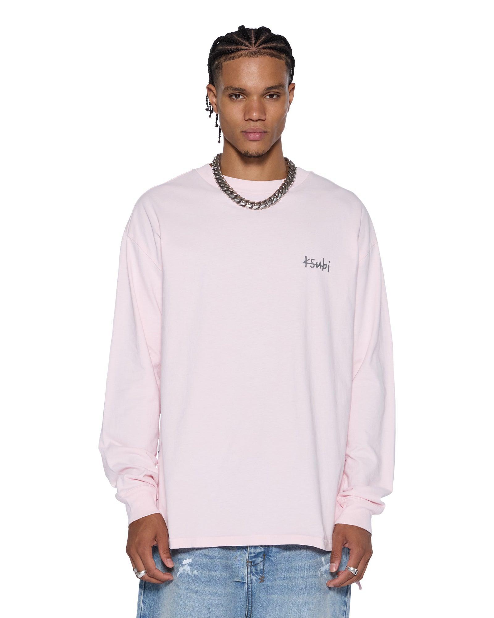 ALLDAY BIGGIE LS TEE ICE QUARTZ Male Product Image