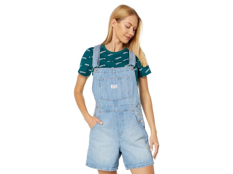 Women's Levi's® Vintage Jean Shortalls, Size: Medium, In The Field Product Image