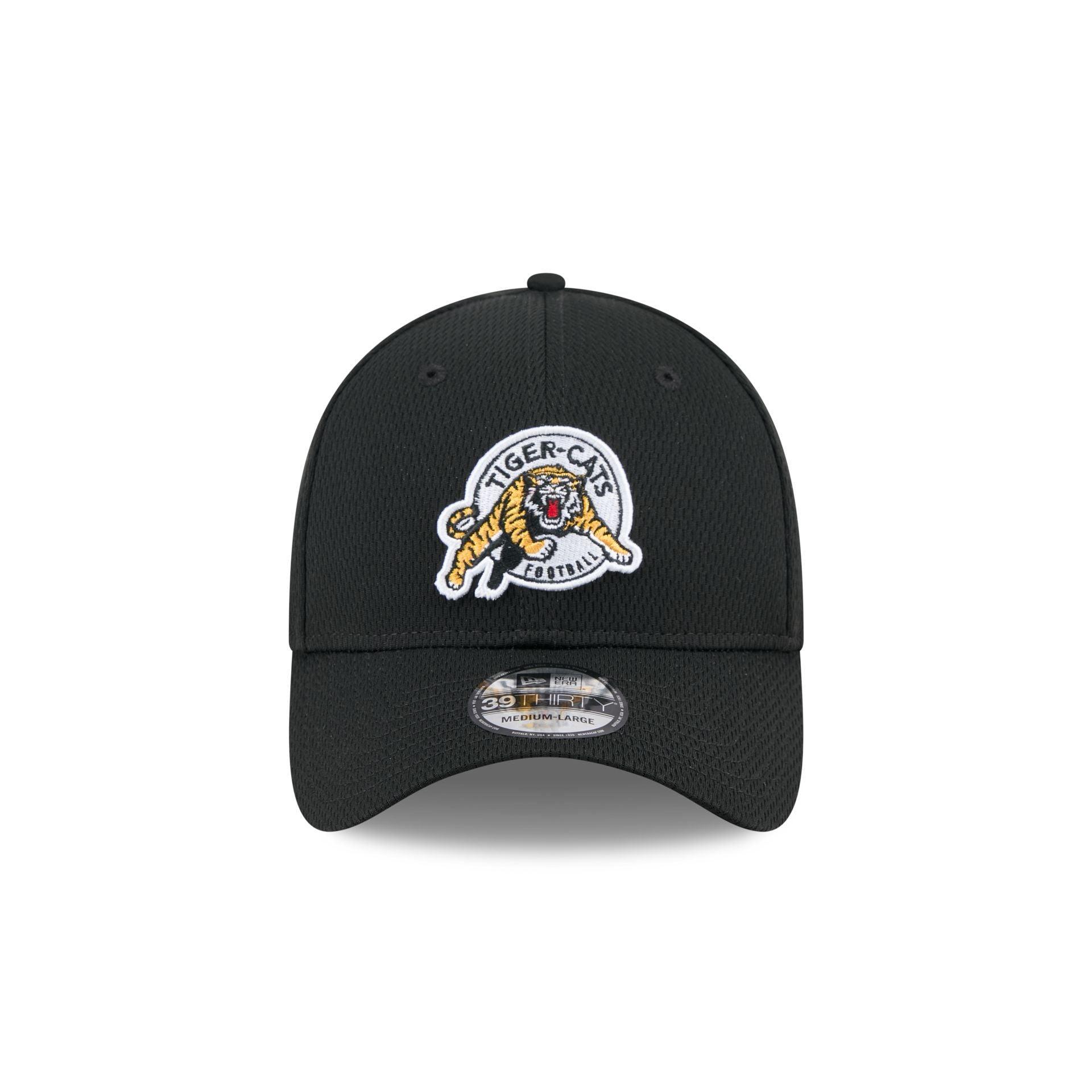 Hamilton Tiger-Cats Rear Wordmark 39THIRTY Stretch Fit Hat Male Product Image