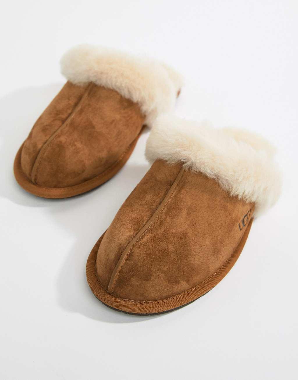 Ugg Womens Scuffette Shearling Mule Slippers Product Image
