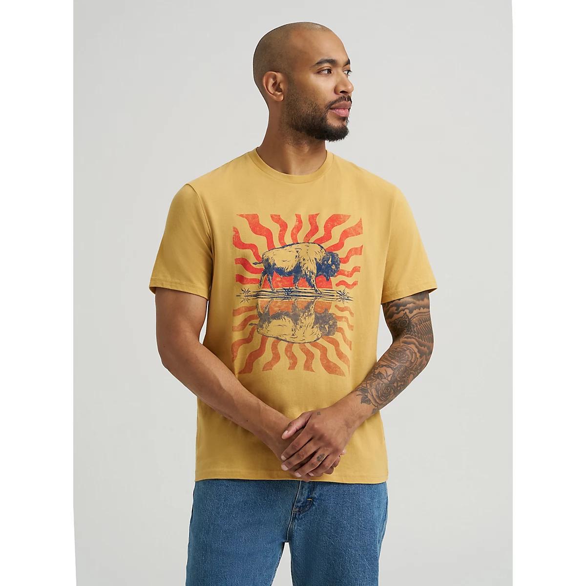 Men's Fort Worth Stockyards T-Shirt | Men's SHIRTS | Wrangler® Product Image