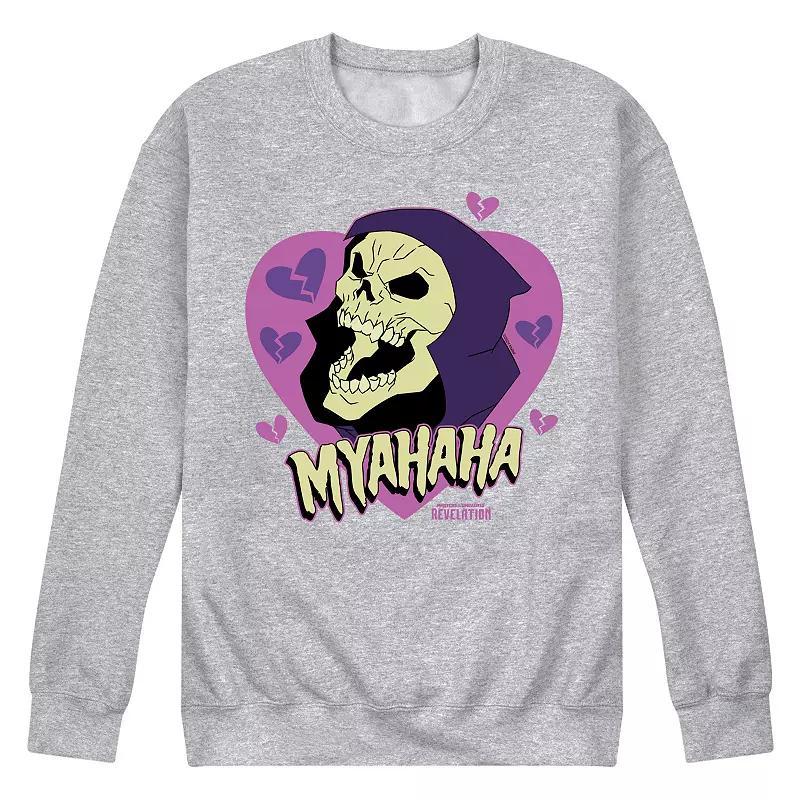 Mens Masters Of The Universe Skeletor Fleece Sweatshirt Grey Gray Product Image