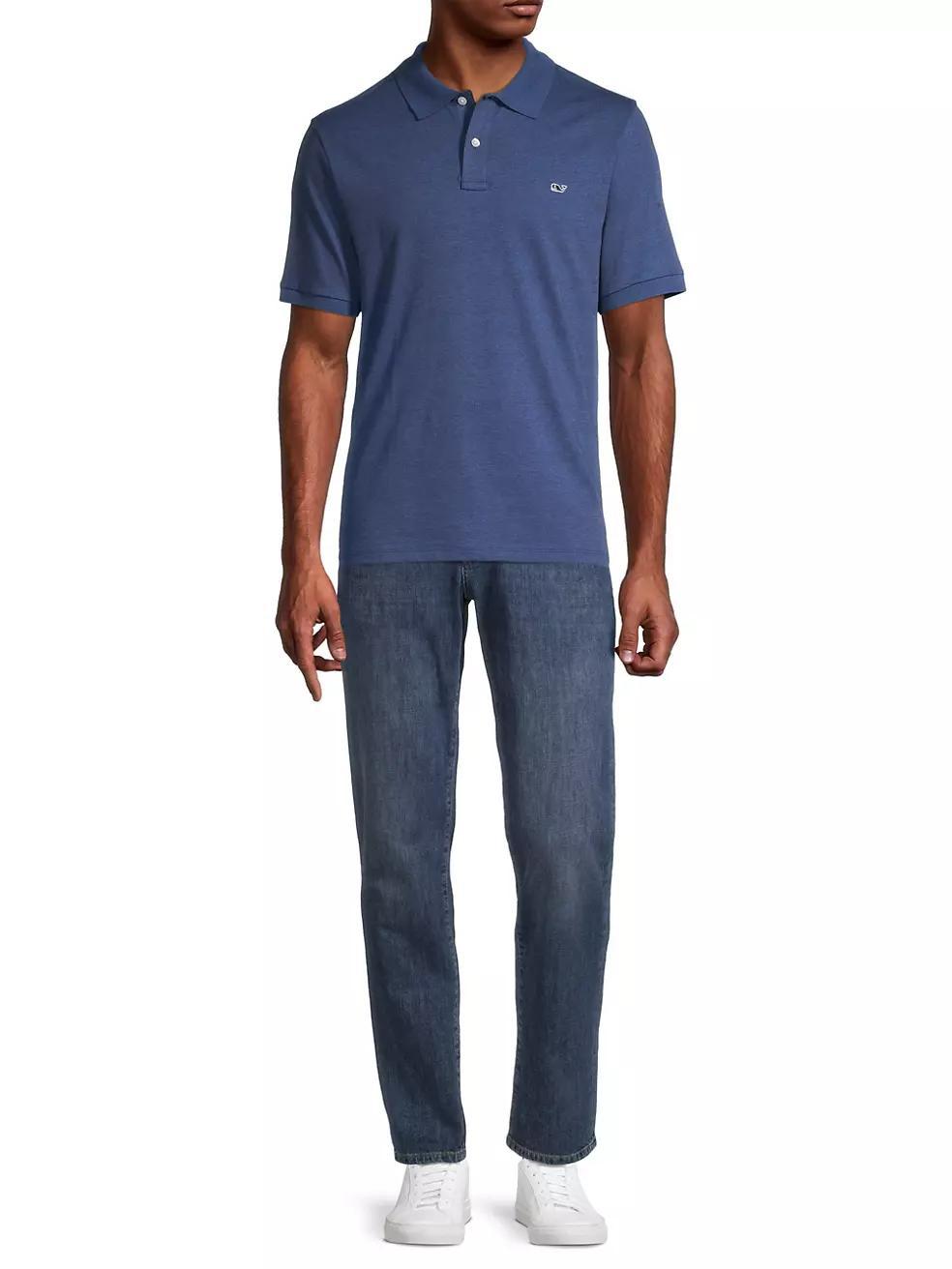 Five-Pocket Cotton-Blend Jeans Product Image