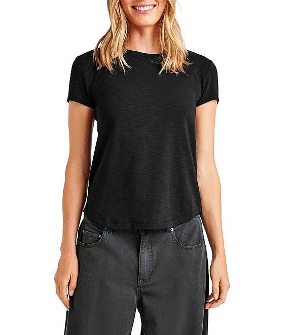 Splendid Abbie Crew Neck Short Sleeve T-Shirt Product Image
