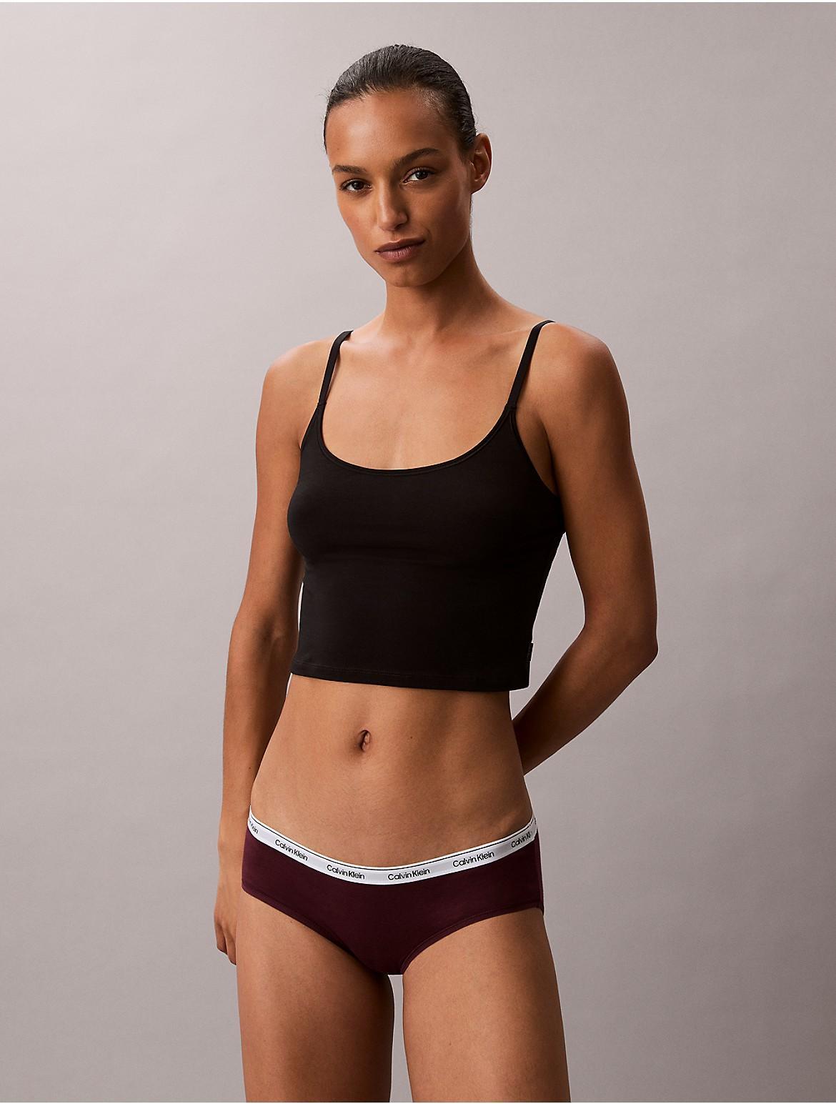 Calvin Klein Womens Modern Logo Hipster - Red Product Image