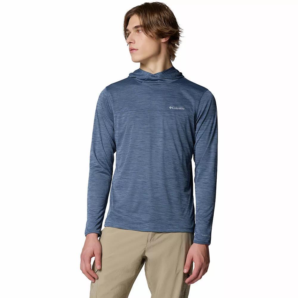 Men's Columbia Sage Peak Knit Hoodie, Size: XL, Dark Mountain Grey Product Image