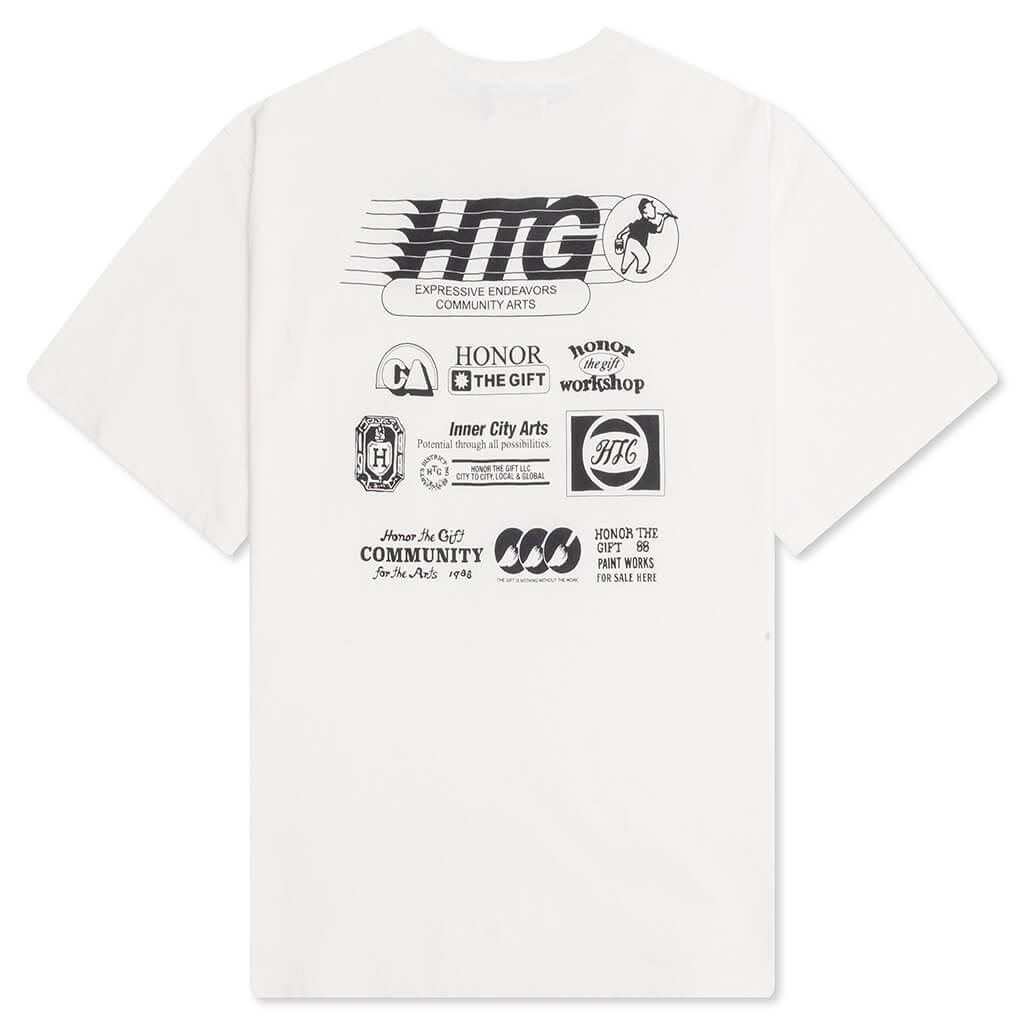 Paint Works Tee - Bone Male Product Image