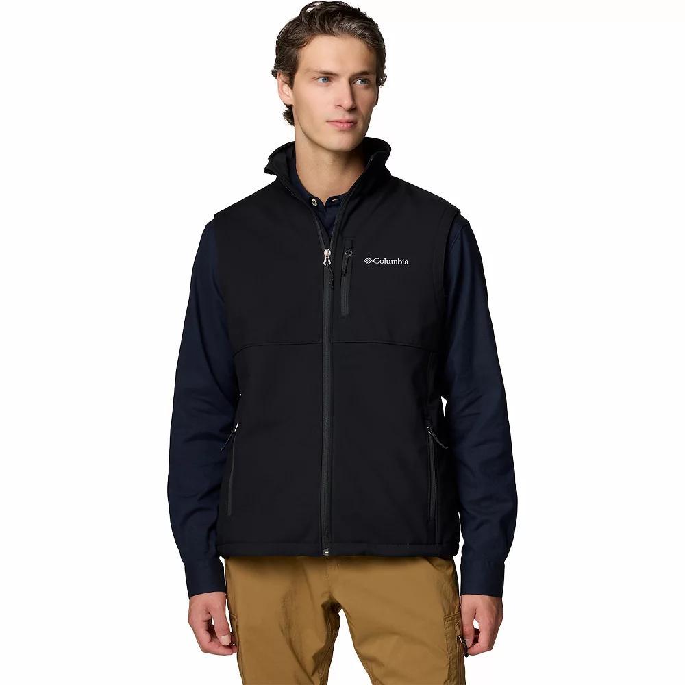 Men's Columbia Ascender™ II Soft Shell Vest, Size: Medium, Black Product Image