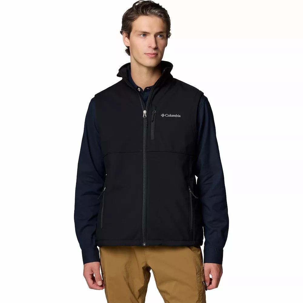 Men's Columbia Ascender™ II Soft Shell Vest, Size: Medium, Black Product Image