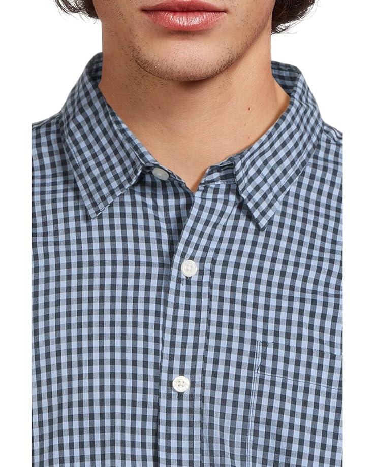 Men's L.L.Bean Comfort Stretch Performance Shirt, Short Sleeve, Slightly Fitted, Plaid Product Image