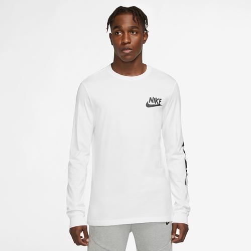 Nike Mens Nike HBR Statement T-Shirt - Mens White/Black Product Image