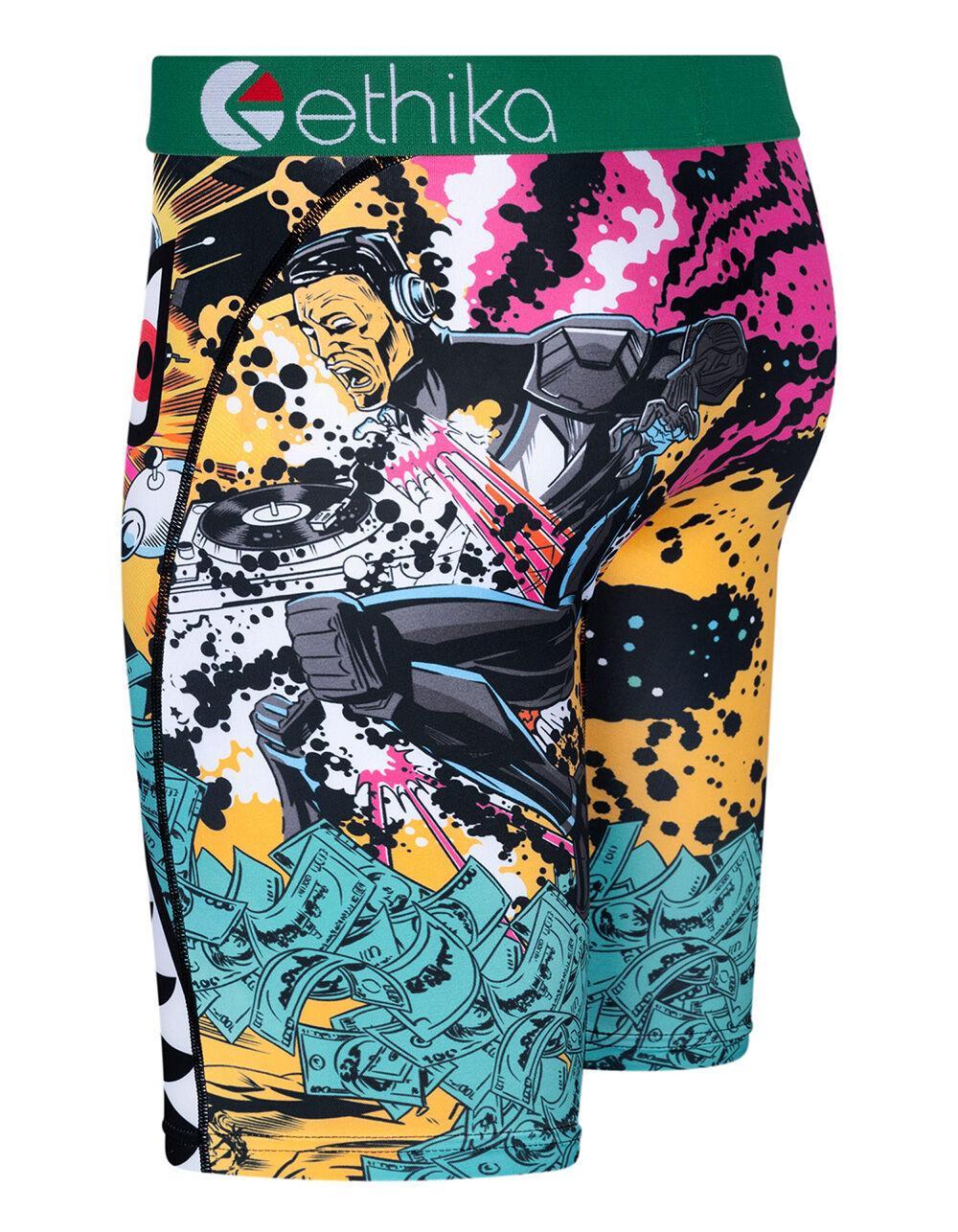 ETHIKA Bomber Villain Staple Mens Boxer Briefs - MULTI Product Image
