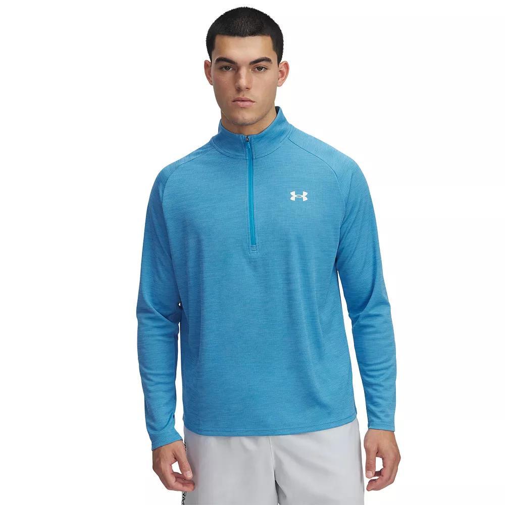 Men's Under Armour Tech 2.0 Half-Zip Top, Size: Large, Ether Product Image