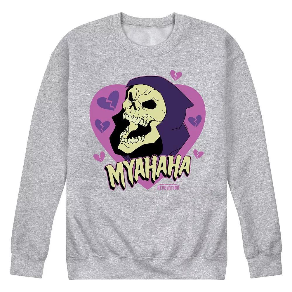 Mens Masters Of The Universe Skeletor Fleece Sweatshirt Grey Gray Product Image
