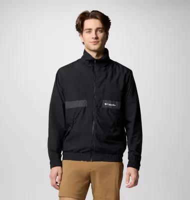 Men's Columbia Spire Valley Omni-SHIELD™ Windbreaker, Size: Large, Safari Product Image