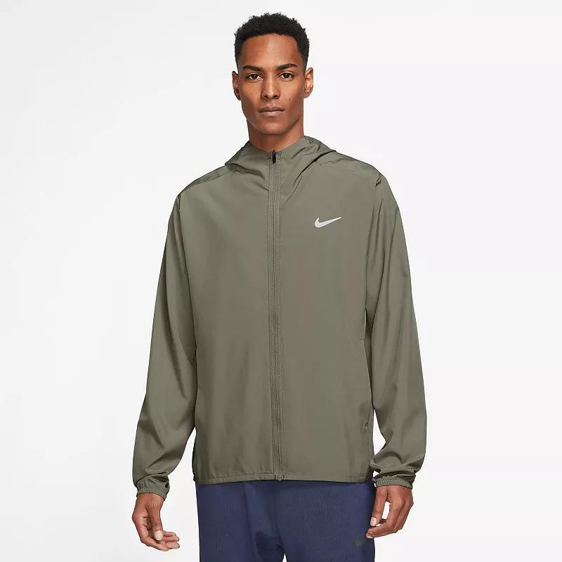 Men's Nike Dri-FIT Form Hooded Jacket, Size: XXL, Black Product Image