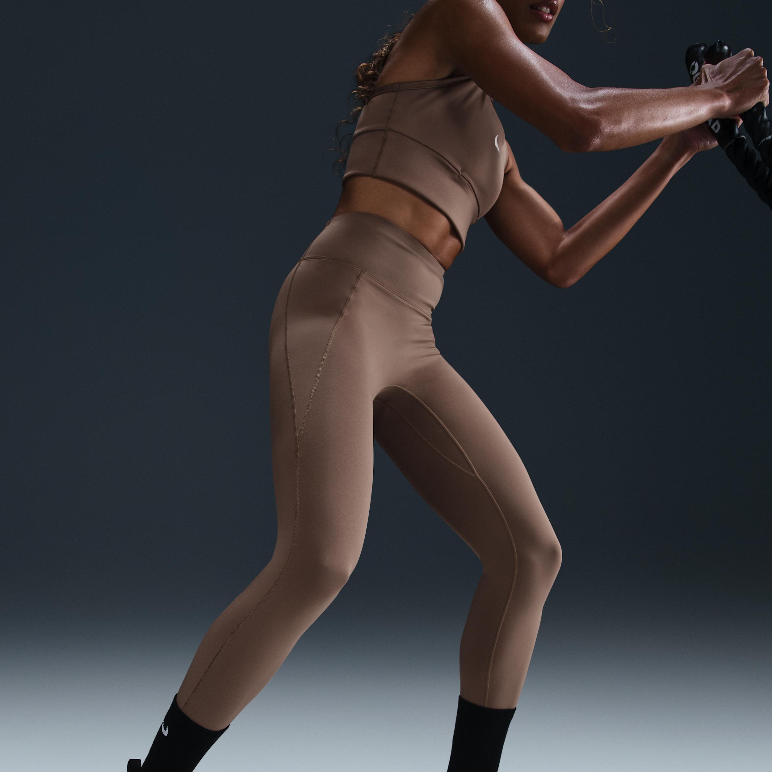 Nike Universa Women's Medium-Support High-Waisted 7/8 Leggings with Pockets Product Image