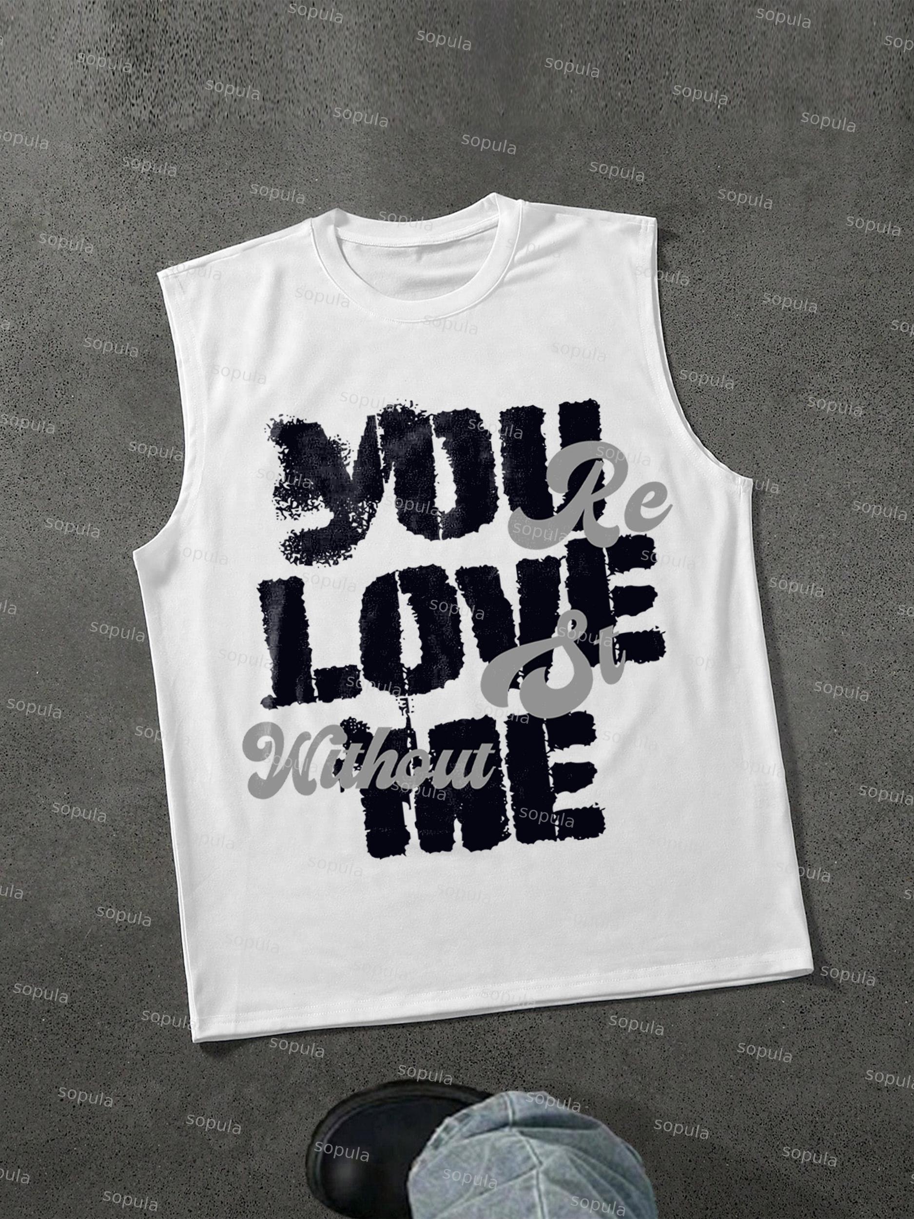 Youre Lost Without Me Graphic Tank Top Product Image