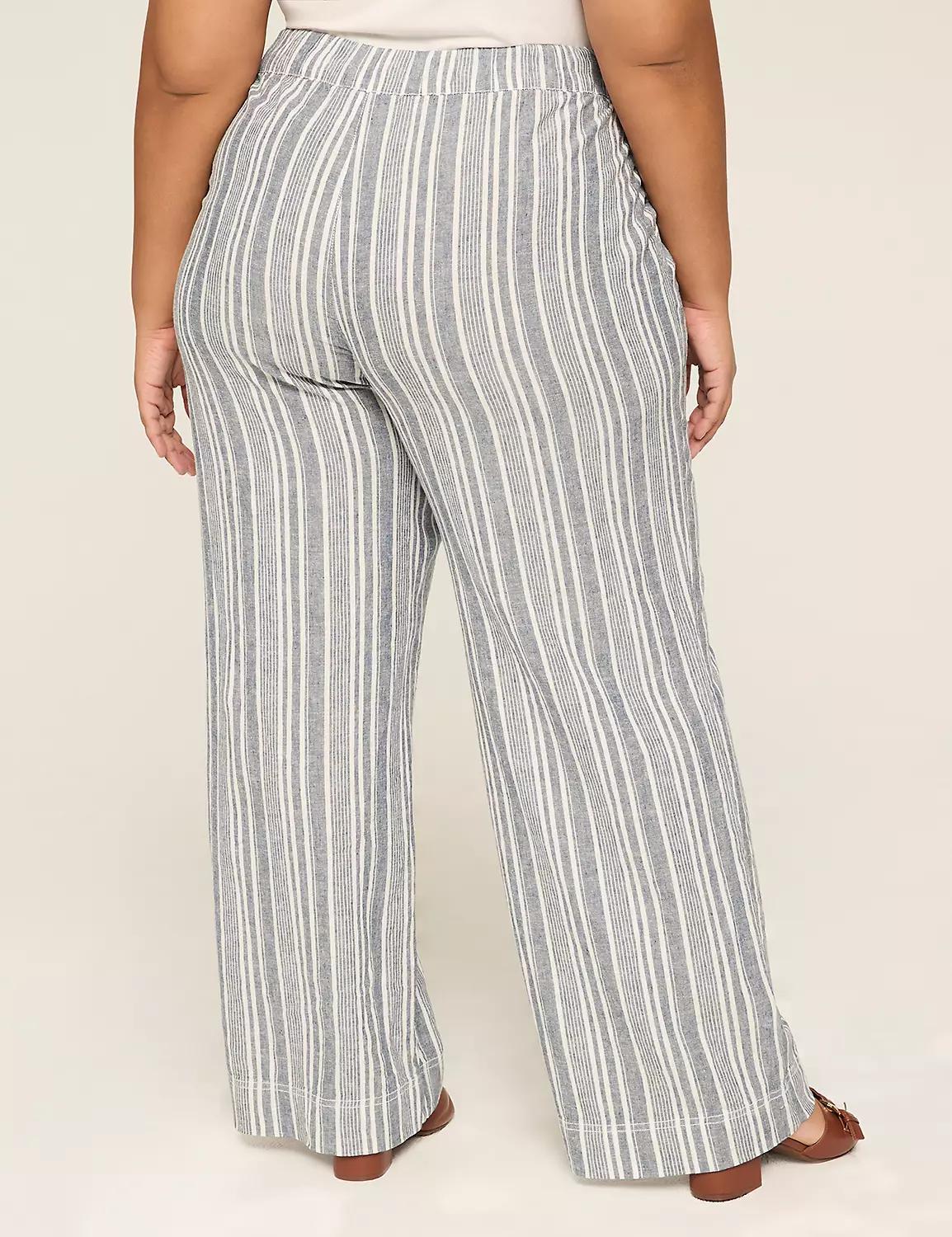 Linen Wide Leg Pant - New Sandal Length Product Image