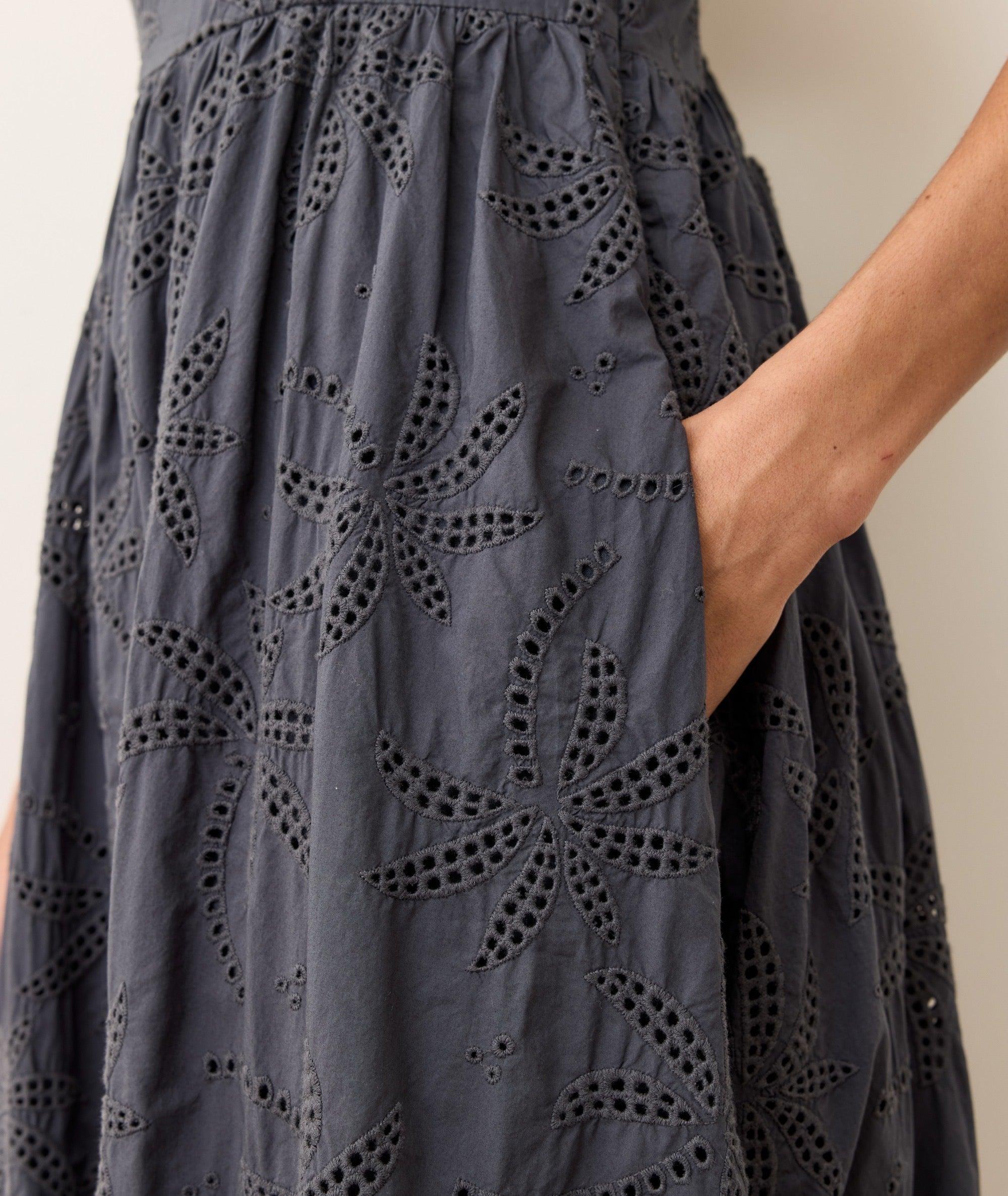 Rosette Eyelet Dress Product Image