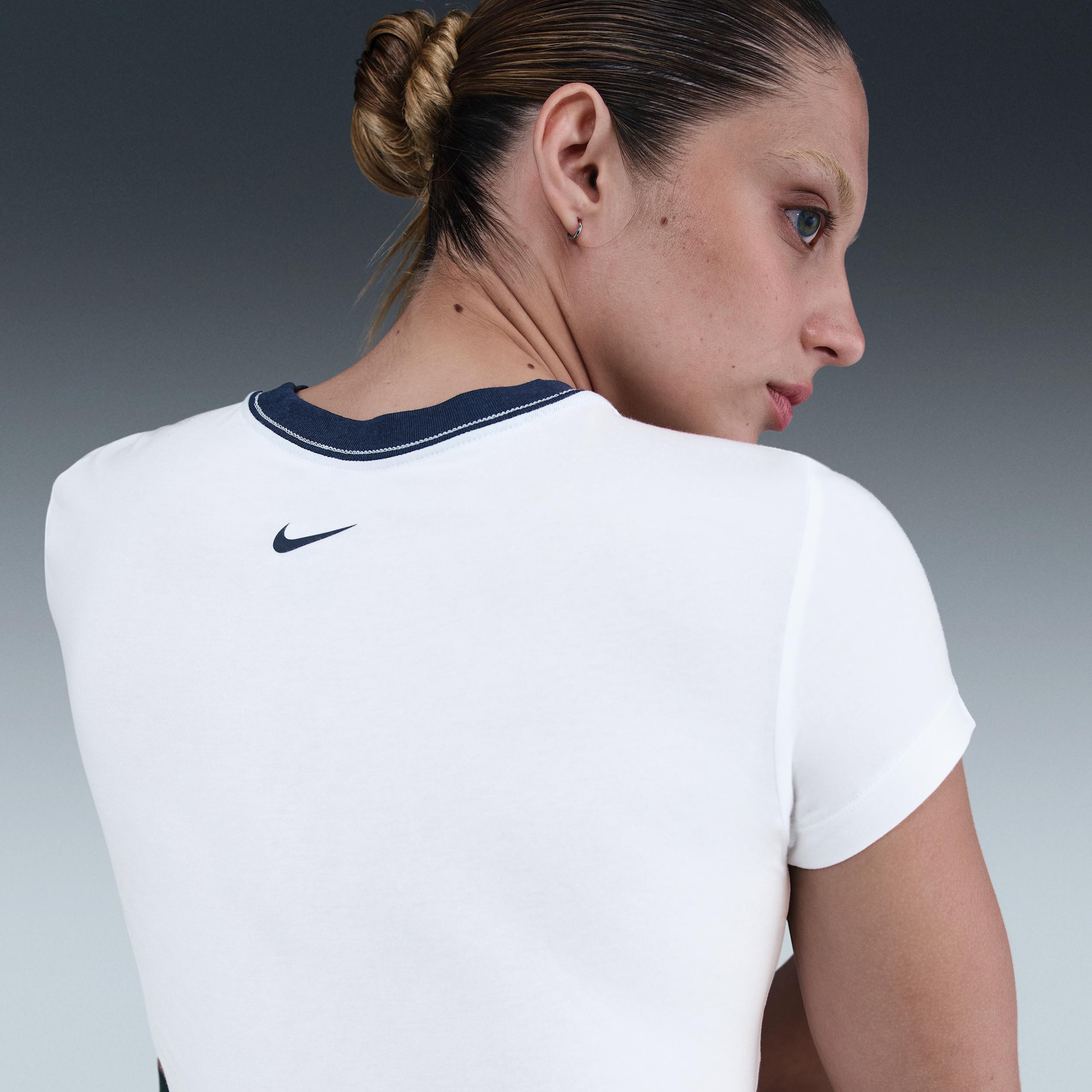 Nike Sportswear Chill Knit Women's Slim Cropped T-Shirt Product Image