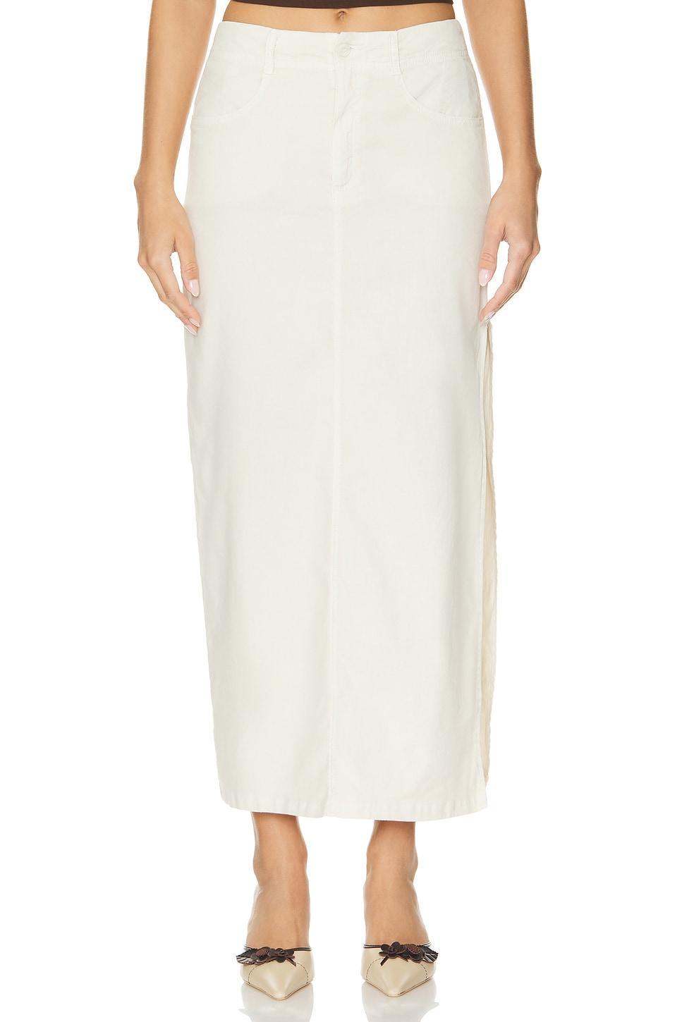 Indigo Side Slit Skirt Bella Dahl Product Image