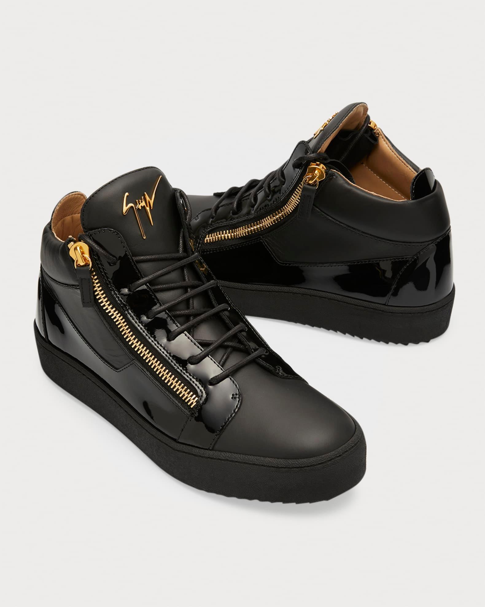 Men's Kriss Leather Mid-Top Sneakers Product Image