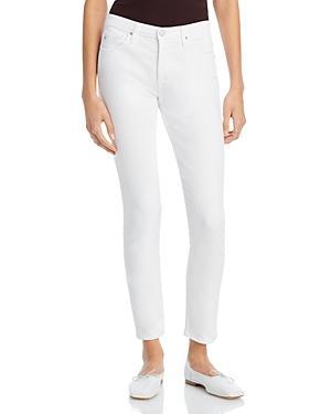 AG Jeans Prima Ankle White) Women's Jeans Product Image