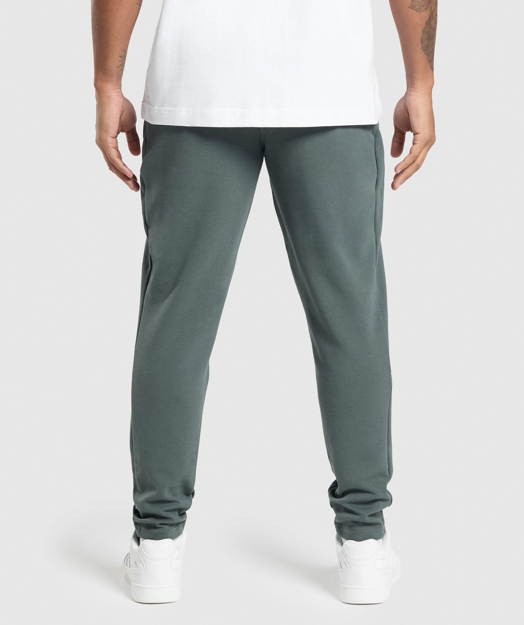 Gymshark Interlock Tech Joggers - Slate Teal Male Product Image