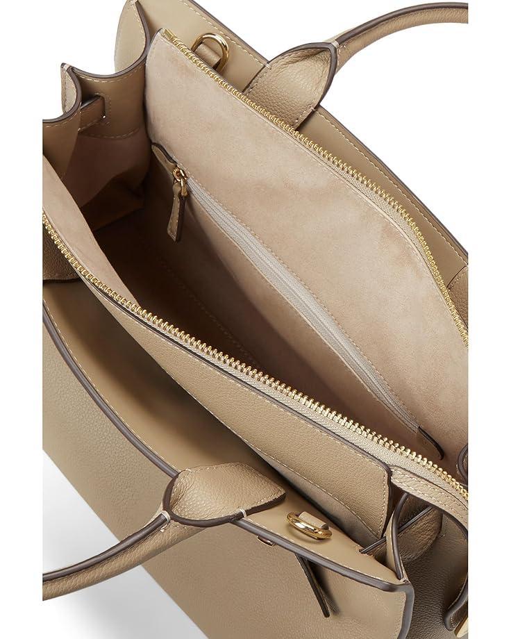 Grace Smooth Leather Satchel Product Image