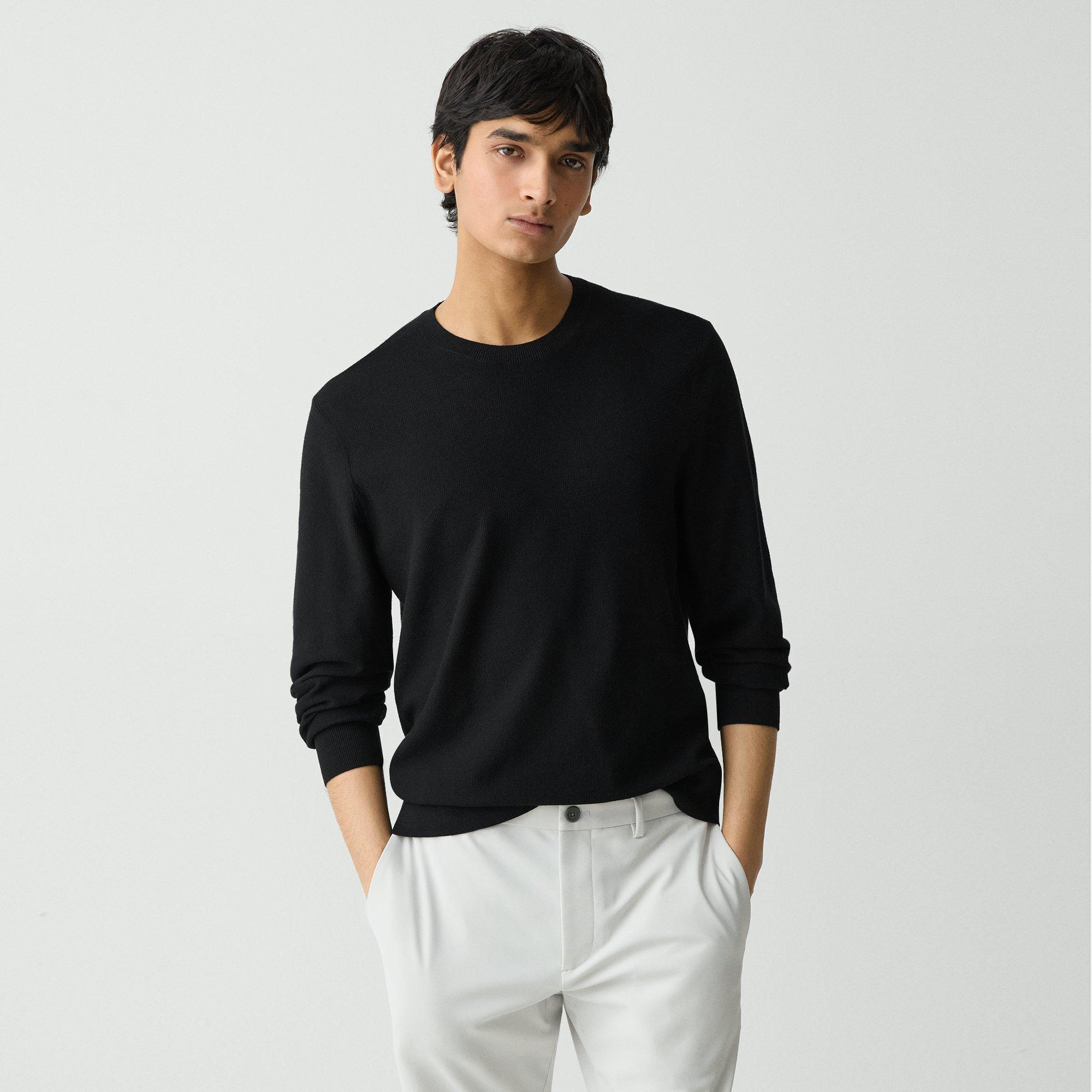 Light Bilen Riland Crewneck Sweater | Theory Product Image
