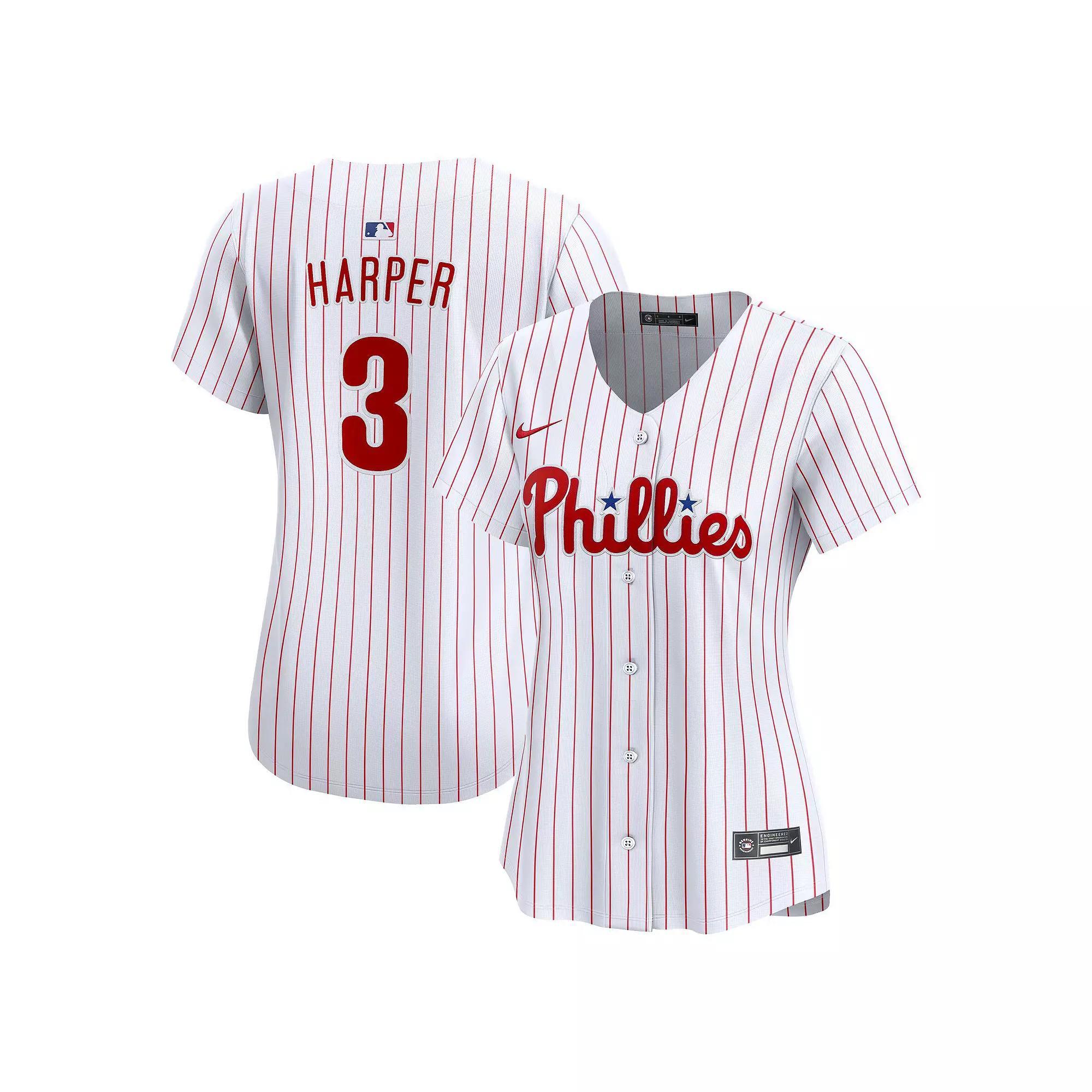 Bryce Harper Philadelphia Phillies Womenâs Nike Women's Dri-FIT ADV MLB Limited Jersey Product Image