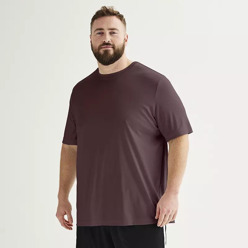 Big & Tall Tek Gear® Dry Tek Tee, Men's, Size: XL Tall, Hawk Gray Product Image