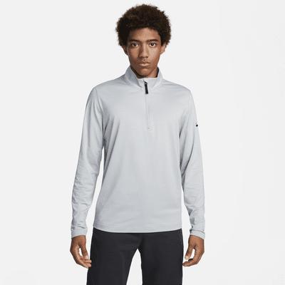 Men's Nike Victory Dri-FIT Half-Zip Golf Top, Size: Small, Light Gray Product Image