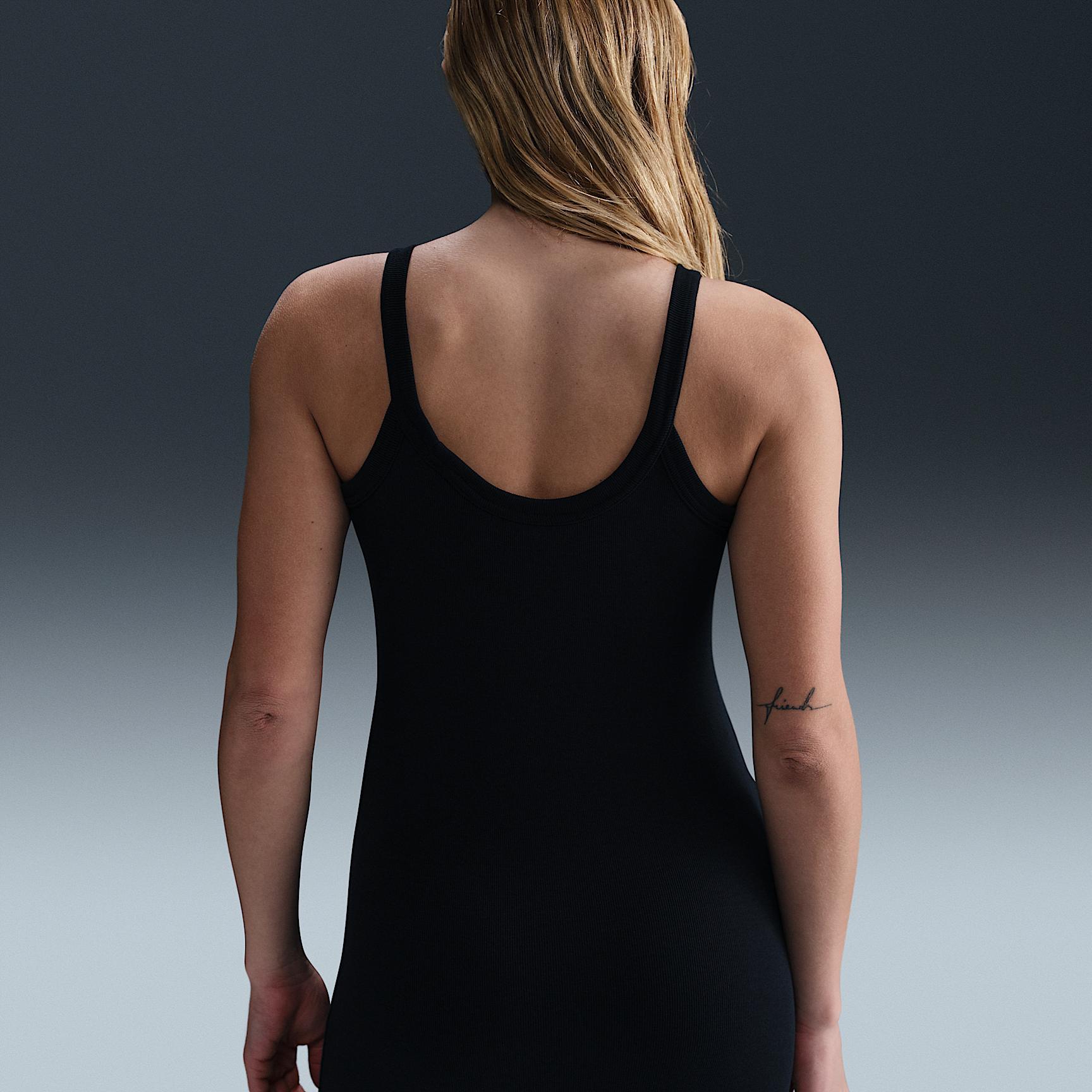 Nike Womens Sportswear Chill Knit Mini-Rib Tank Dress Product Image