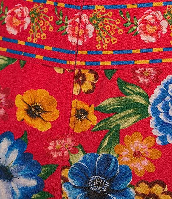 Chelsea & Violet Coordinating Matilda Mini Floral Skirt Product Image