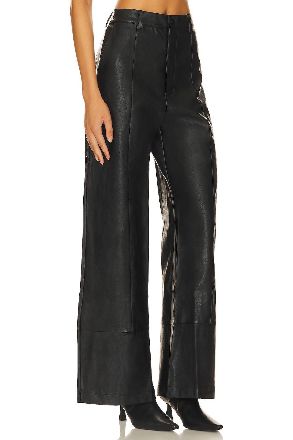 BARDOT Marlowe Wide Leg Pants Black 2 Product Image