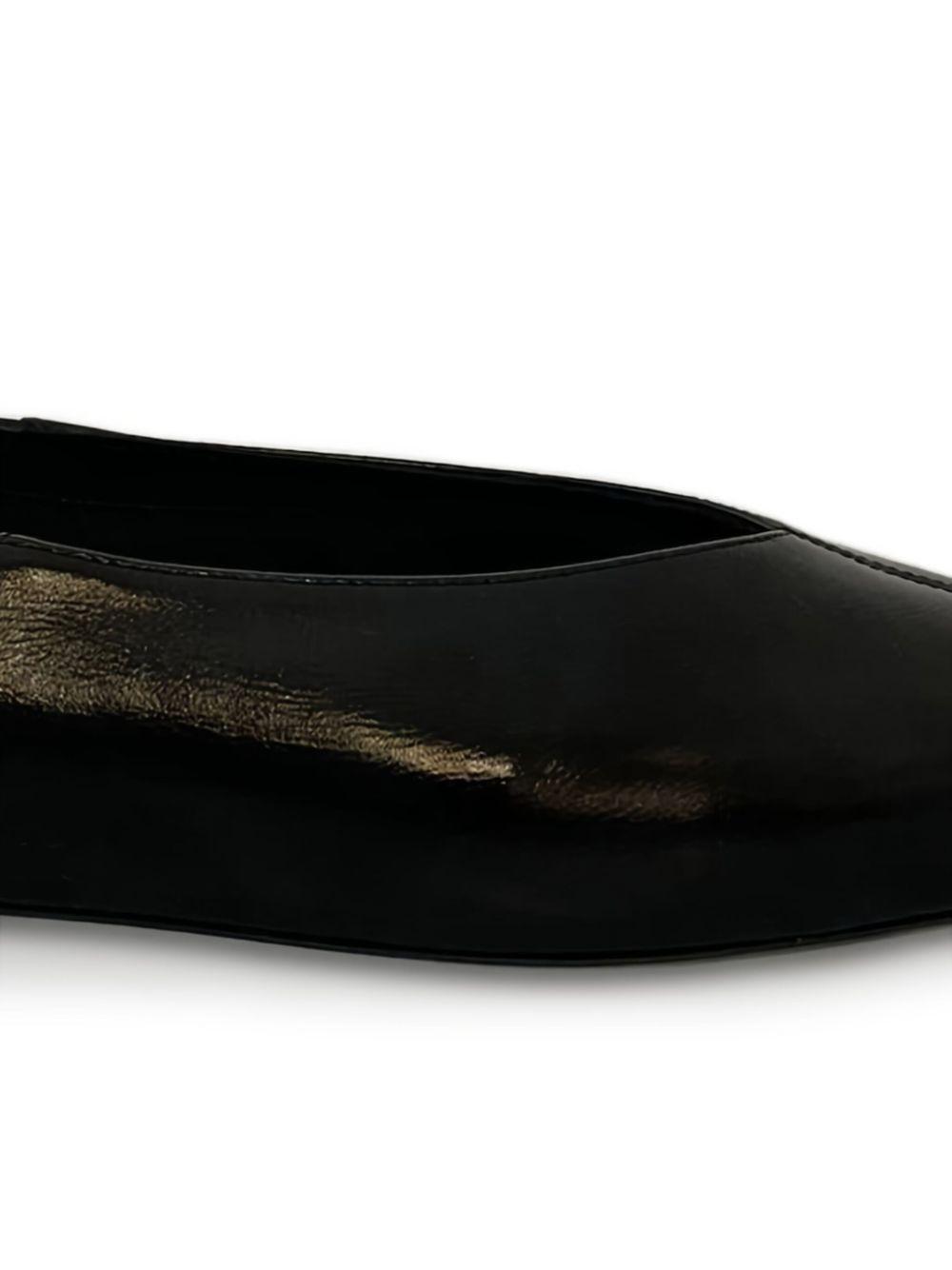 Nour pointed-toe leather mules Product Image