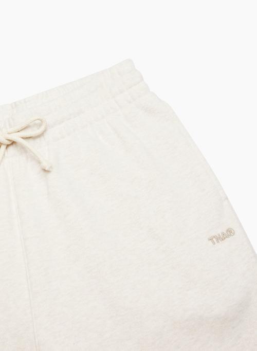 cozy fleece boyfriend basic wide sweatpant Product Image