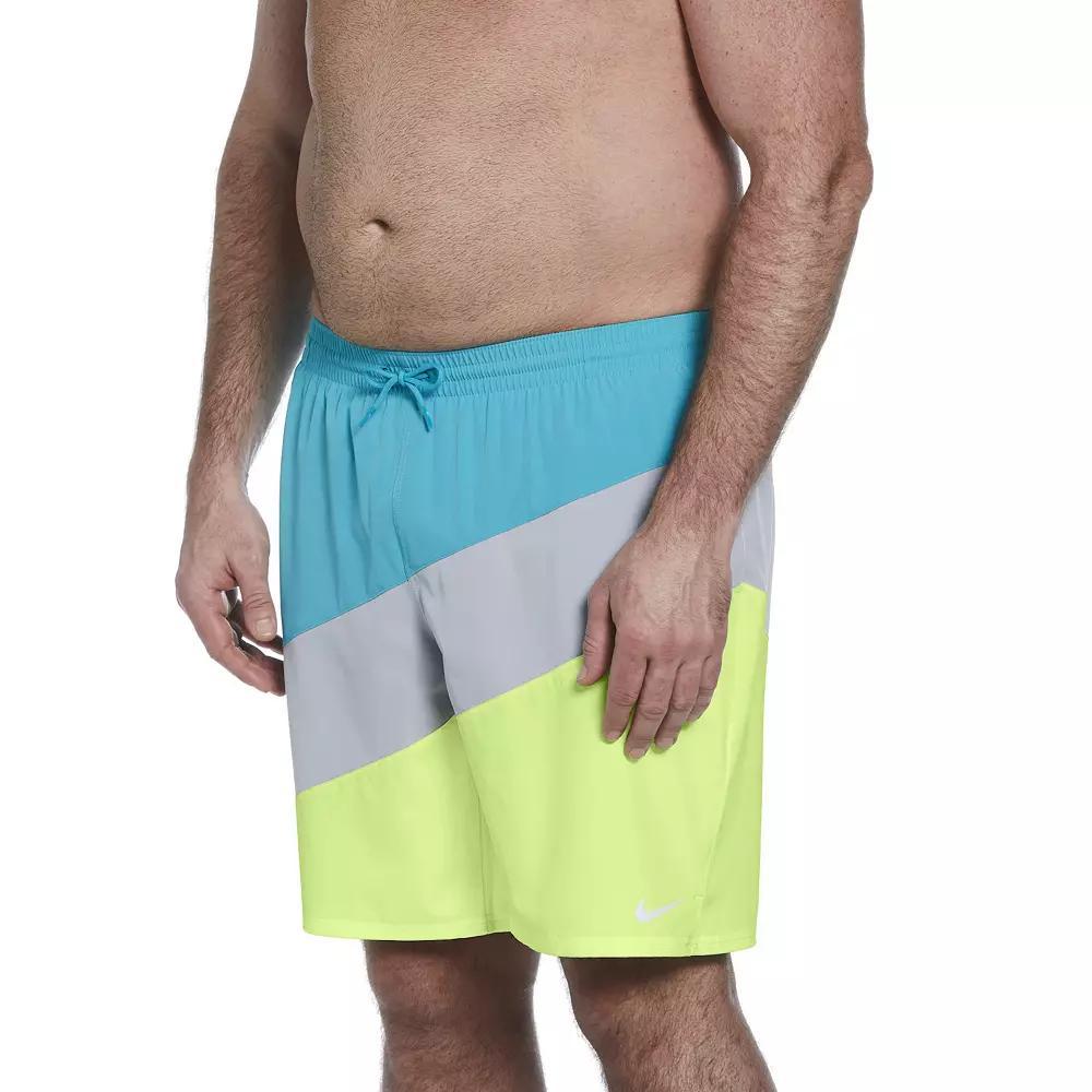 Big & Tall Nike 9-in. Color Surge Volley Swim Trunks, Mens Product Image