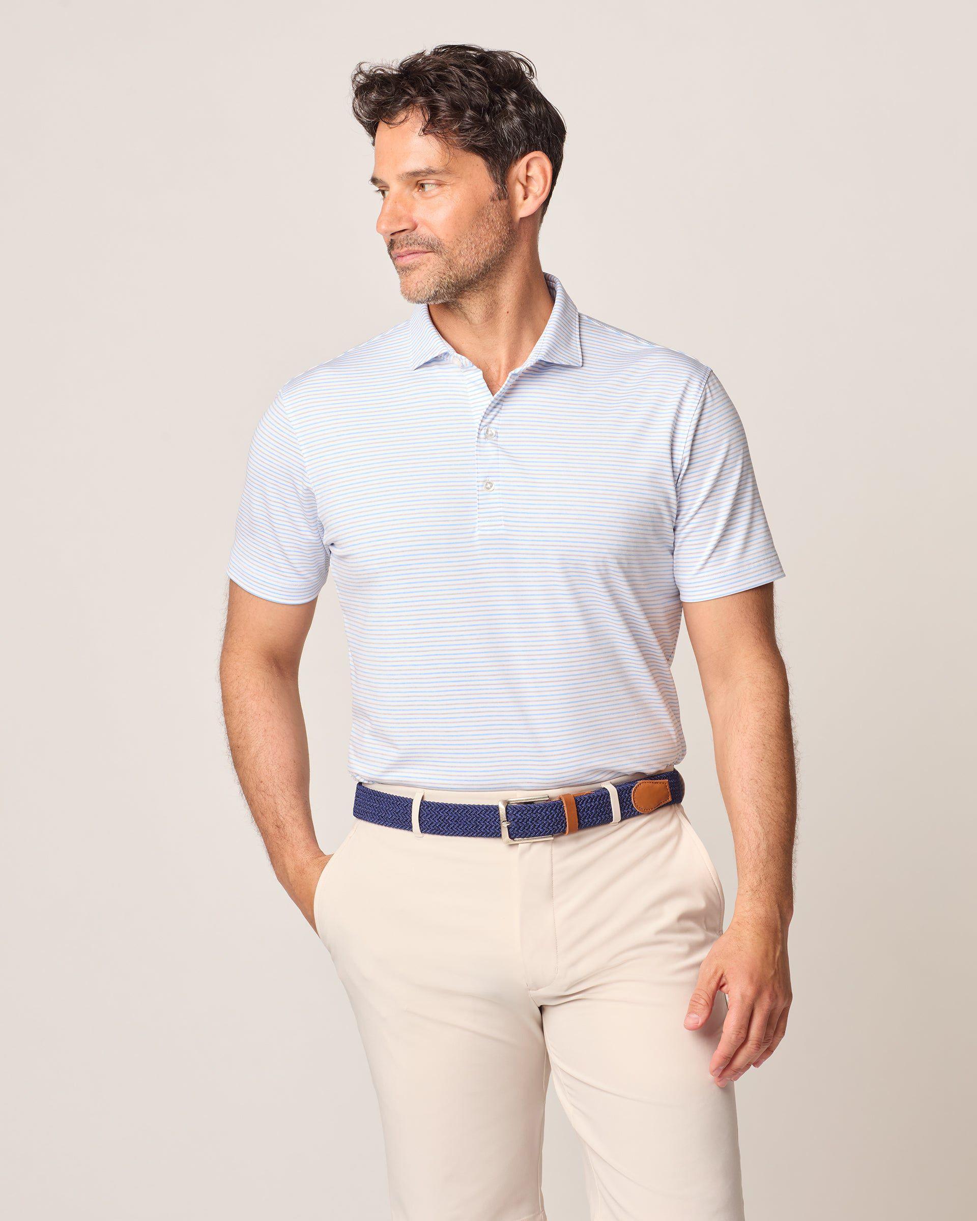 Performance Jersey Polo - Vik Stripe Male Product Image