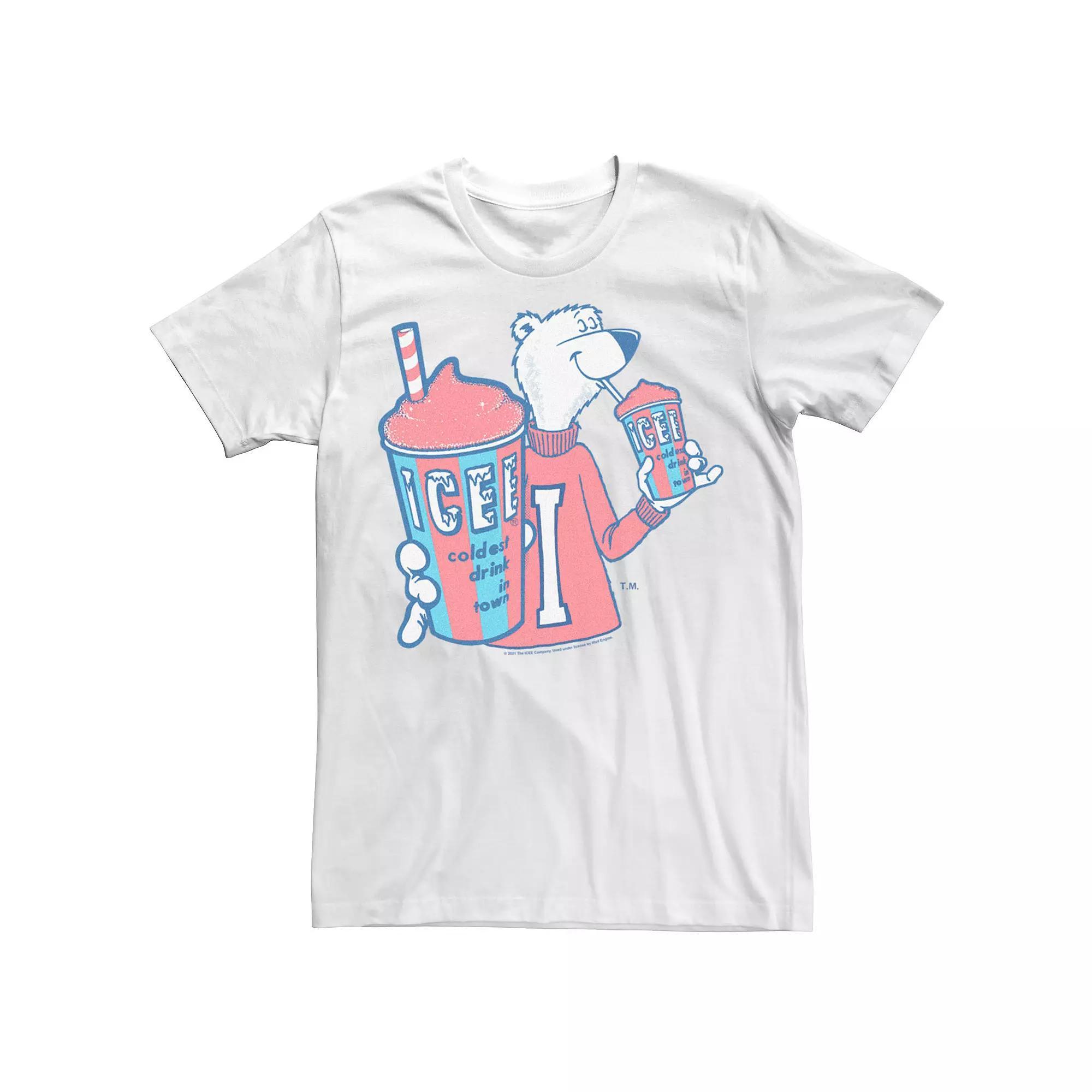 Men's Icee Polar Stay Cool Portrait Tee, Size: XL, White Product Image