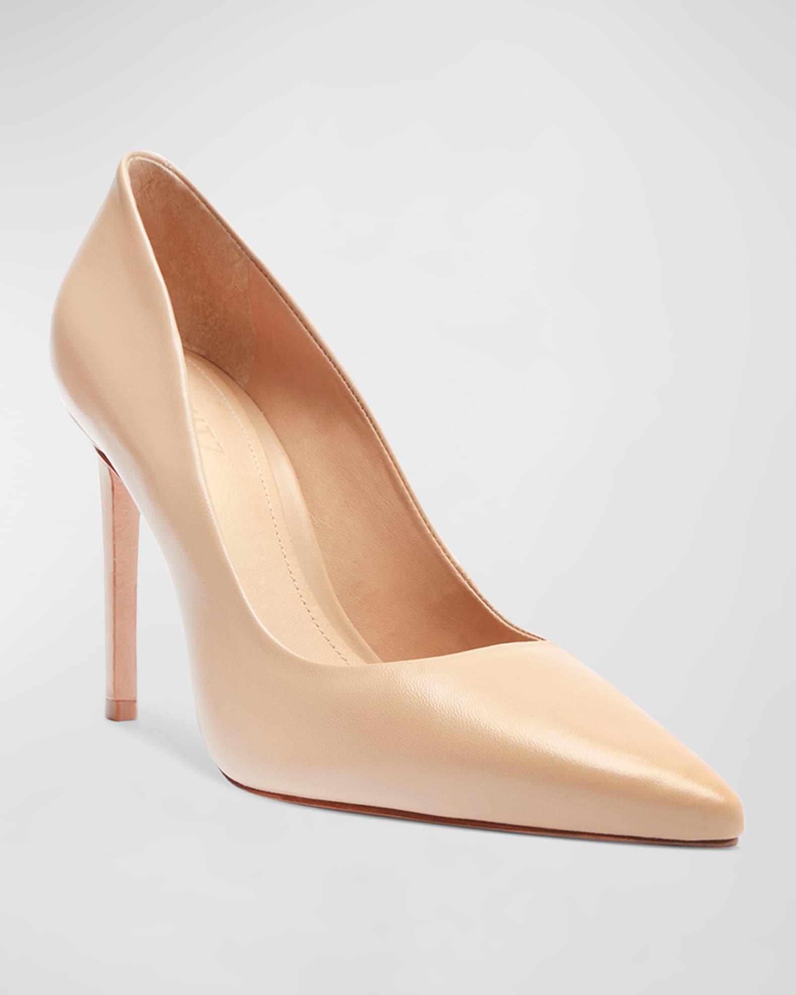 Lou Leather Stiletto Pumps Product Image