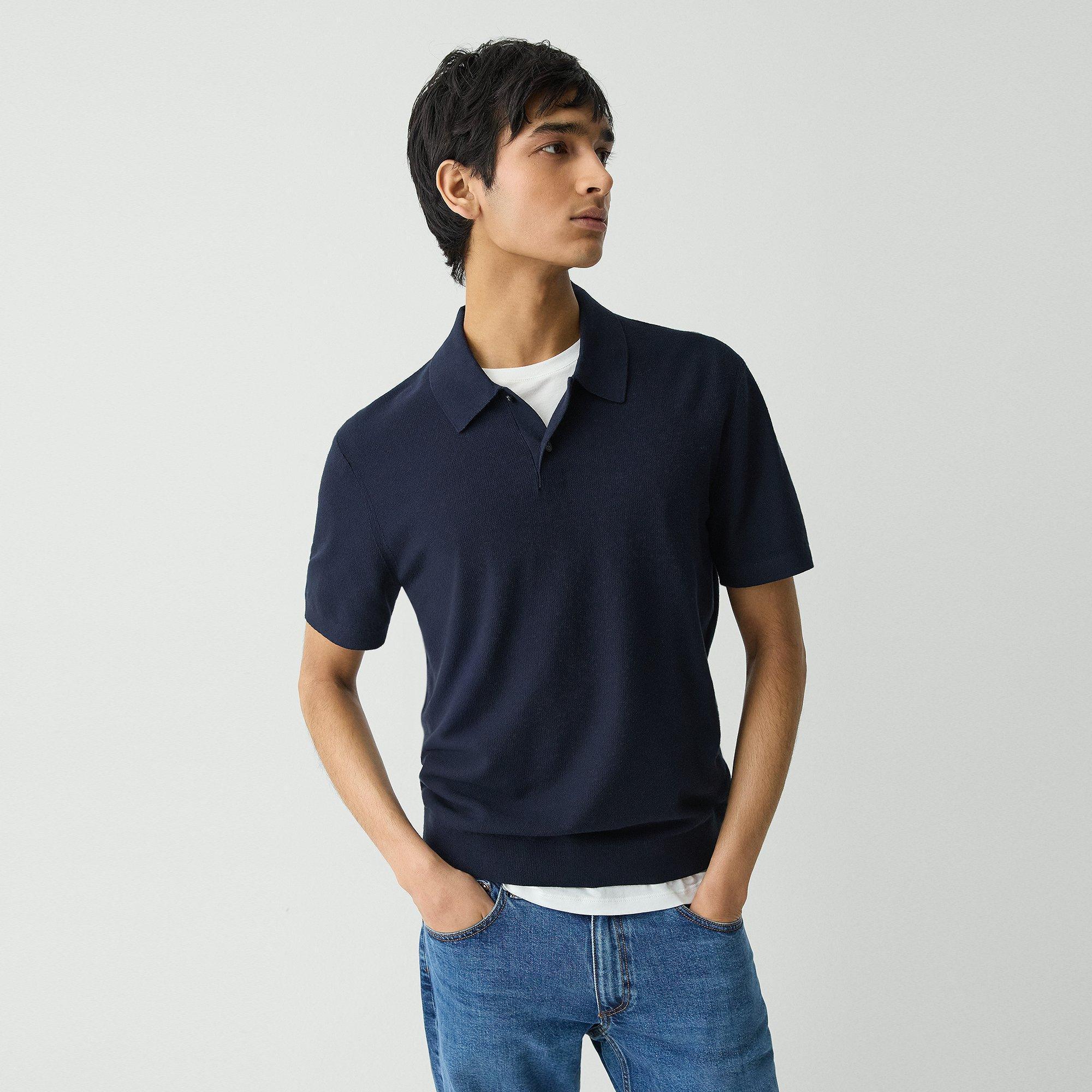 Light Bilen Goris Polo Shirt | Theory Product Image