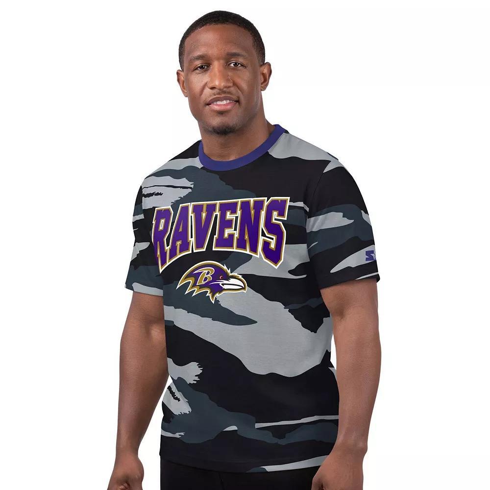 Men's Starter Gray Minnesota Vikings Thursday Night Gridiron T-Shirt, Size: Large, Grey Product Image