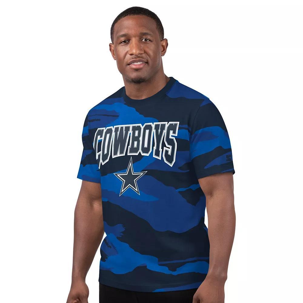 Men's Starter Royal Dallas Cowboys Thursday Night Gridiron T-Shirt, Size: 5XL, Blue Product Image